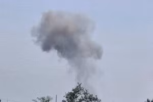 Giao tranh ở khu vực biên giới Belgorod.