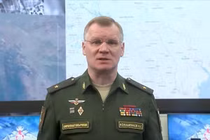 Phát ngôn viên Bộ Quốc phòng Nga Konashenkov.