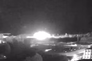 Ảnh chụp màn hình từ một video được ông Zelensky đăng tải trên mạng xã hội.