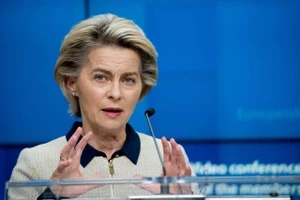 Chủ tịch Ủy ban châu Âu Ursula von der Leyen.