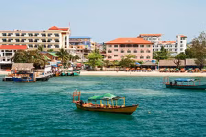 Khung cảnh Sihanoukville, Campuchia