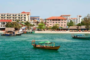 Khung cảnh Sihanoukville, Campuchia