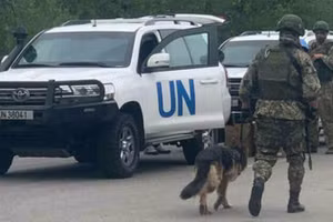 Thanh sát viên của IAEA tới Nhà máy điện hạt nhân Zaporozhye 