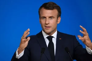 Tổng thống Pháp Emmanuel Macron.