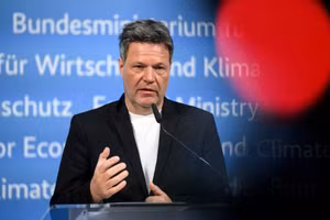 Bộ trưởng Kinh tế Đức Robert Habeck.