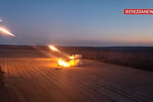 Lực lượng Nga tấn công vào các vị trí của quân đội Ukraine.