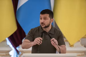 Tổng thống Ukraine Zelensky