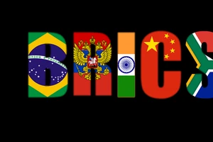 Khối BRICS gồm 5 quốc gia thành viên.