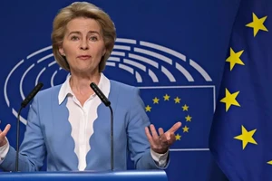 Chủ tịch Ủy ban châu Âu Ursula Von Der Leyen.