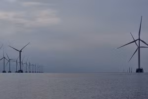 Nhà máy điện gió Cà Mau 1A.