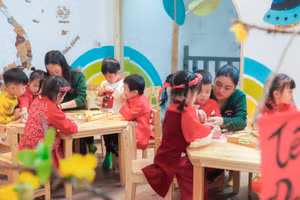 Phổ cập trẻ mầm non năm tuổi, động lực để nâng cao chất lượng nuôi dạy trẻ.