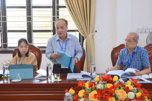 Đoàn công tác của Bộ GD&ĐT đã kiểm tra việc chuẩn bị Kỳ thi tốt nghiệp THPT năm 2022 tại Quảng Trị. 