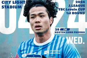 Công Phượng lần đầu đá chính cho Yokohama FC