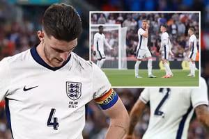 Chùm ảnh: Anh thua sốc trận giao hữu cuối cùng trước EURO 2024 