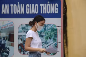 Thí sinh Hưng Yên tham gia kỳ thi vào lớp 10 THPT năm 2023.