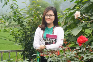 Cô giáo Hà Ánh Phượng. (Ảnh: NVCC)