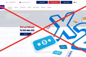 Sàn chứng khoán trái phép lừa nhiều người sập bẫy