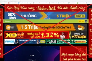 8XBET tổ chức đánh bạc trái phép, mọi người cẩn thận kẻo sập bẫy, trắng tay