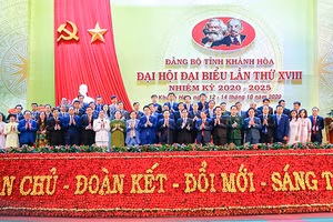 Ban Chấp hành Đảng bộ tỉnh Khánh Hòa khóa 2020-2025 ra mắt