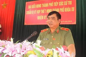 Thiếu tướng Đỗ Hữu Ca, nguyên Giám đốc Công an TP. Hải Phòng.