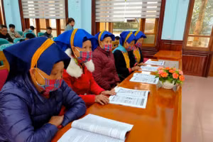 Ban Dân tộc tỉnh tập huấn công tác tuyên truyền, phổ biến giáo dục pháp luật cho cán bộ thôn, khu, người có uy tín vùng đồng bào DTTS huyện Ba Chẽ.