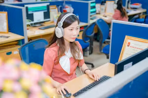 Nhà báo Nguyễn Thị Hoa.