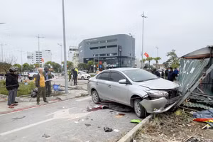 Hiện trường vụ việc.