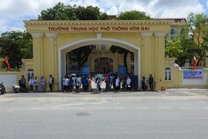 Điểm thi Trường THPT Hòn Gai.