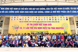 Trường THPT chuyên Hạ Long có 57/60 học sinh đạt giải tại Kỳ thi.