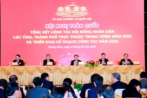 Khai mạc Hội nghị toàn quốc tổng kết và triển khai kế hoạch công tác HĐND