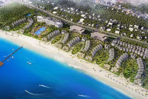Phối cảnh dự án Golden Wind Hotel & Resrt.