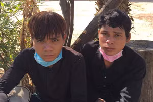 Hai thanh thiếu niên trốn khỏi khu cách ly bị lực lượng chức năng bắt giữ.