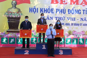 Các đơn vị đạt giải Hội khỏe Phù Đổng tỉnh Kon Tum lần thứ VIII - 2021.
