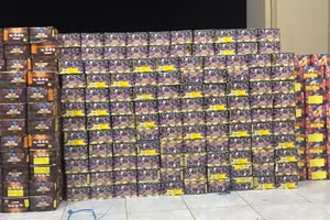 Số pháo lực lượng chức năng phát hiện, bắt giữ.