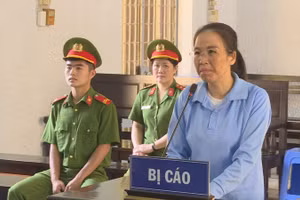 Đào Thanh Tâm tại phiên toà xét xử.