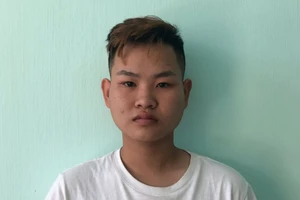 Lê Quốc Trí tại cơ quan công an. Ảnh: Công an Gia Lai.