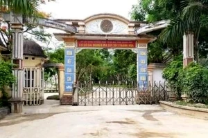 Cơ sở cai nghiện số 1 Thanh Hoá.