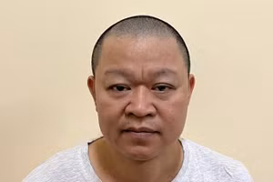 Nguyễn Tuấn Anh bị bắt giữ. (Ảnh: Công an Thanh Hóa)