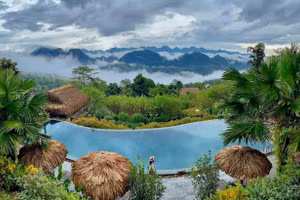 Pù Luông - điểm du lịch lý tưởng ở xứ Thanh. (Ảnh: NT).