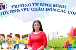 Cô Hà Thị Thúy Hường cho rằng, giáo viên phải dạy bằng cái tâm của nghề và quan tâm đến từng học sinh. Ảnh: Đình Tuệ