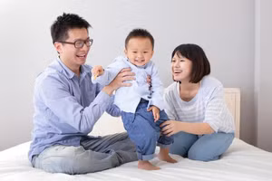 Trẻ có thể cảm nhận được sự tôn trọng từ cha mẹ. Ảnh minh họa.