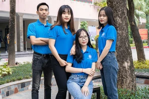 Nhóm sinh viên Trường Đại học Mỏ - Địa chất chế tạo ra vải tự hủy sinh học.