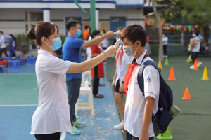 Phòng dịch được quan tâm đặc biệt với các cơ sở GD mở cửa trường trở lại. 