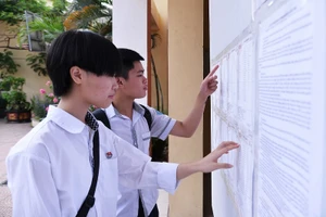 Học sinh cần thận trọng đăng ký nguyện vọng phù hợp với năng lực và điều kiện bản thân.