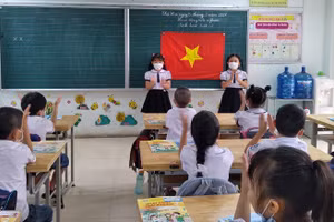 Trường học Bắc Ninh chuẩn bị cơ sở vật chất đón học sinh trở lại trường.