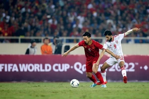 Trận Việt Nam thắng UAE 1 - 0 tại Mỹ Đình trong khuôn khổ lượt đi vòng loại World Cup 2022.