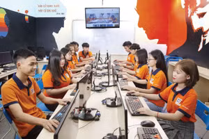 Thực hành CNTT của hệ thống đào tạo T3H tại Đại học Quốc gia TPHCM. 