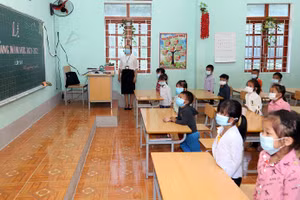  Bảo đảm an toàn khi học sinh trở lại trường là yêu cầu cốt lõi. Ảnh minh họa
