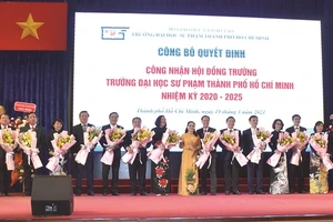 HĐT Trường ĐH Sư phạm TPHCM ra mắt tháng 3/2021 với 1 thành viên đại diện cơ quan chủ quản là Bộ GD&ĐT tham gia.