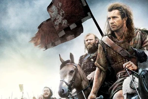 Braveheart, bộ phim hay nhất nói về thời Trung cổ do Mel Gibson làm đạo diễn kiêm diễn viên chính.